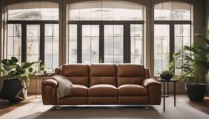 Reclining Leather Couch 300x171 